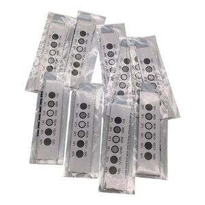 10pcs Reusable Forehead Thermometer‎ Strips For Fever Temperature Monitoring